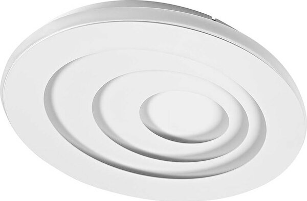 LEDVANCE ORBIS SPIRAL OVAL Plafoniera LED, bianca, 27W, 2400lm, diametro 360mm, distribuzione della luce molto omogenea, luce indiretta, modulo LED integrato, lunga durata, 3000K