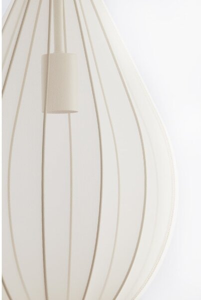 Lampadario beige con paralume in tessuto ø 28 cm Itela – Light & Living