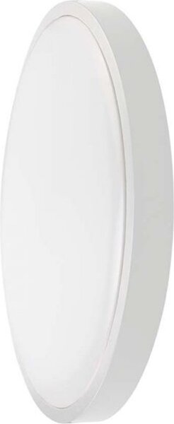 Luce a cupola a LED da 24 Watt con sensore di movimento a microonde per interni ed esterni, IP44, bianca rotonda | bianco neutro