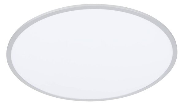 Lindby Lampada da soffitto a LED Narima, 4.000 K, Ø 80 cm, argento