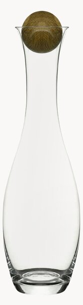 Caraffa in vetro soffiato con tappo in legno Eden, 1 L