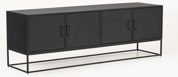 Credenza in legno di mango massiccio con ante Lyle