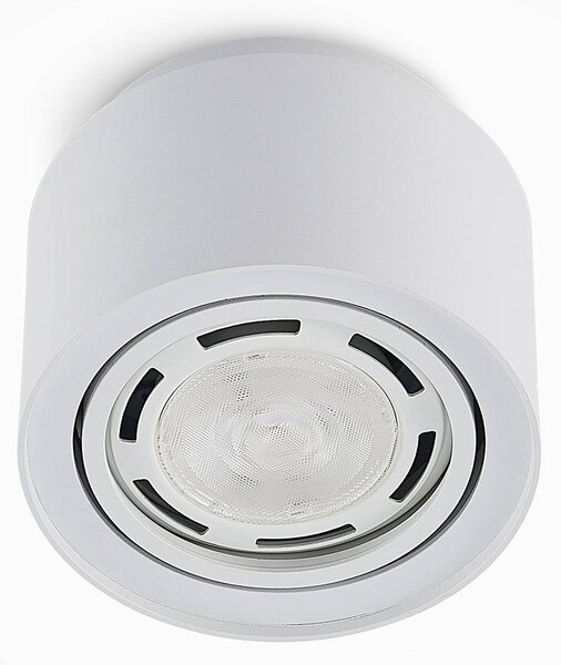 Lampada da soffitto Arcchio Walisa, Ø 15 cm, bianco, metallo, GU10