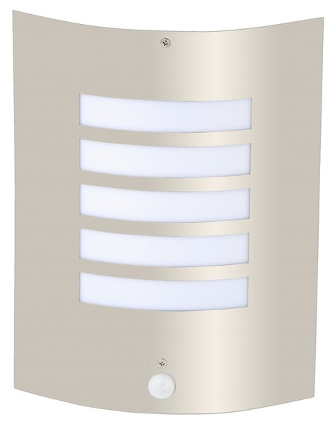 Lampada da parete per esterni con rilevatore di movimento, altezza 29 cm, E27, max. 60 W, IP44
