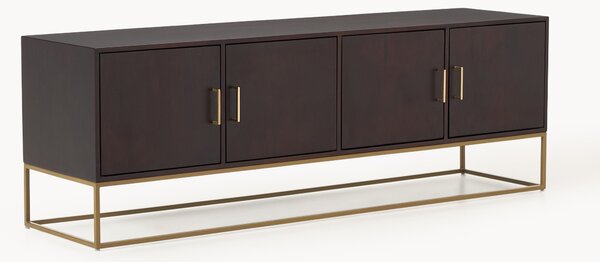 Credenza bassa in legno di mango Lyle