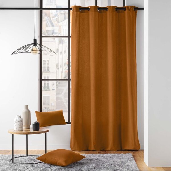 Tenda marrone 135x260 cm Twily – douceur d'intérieur