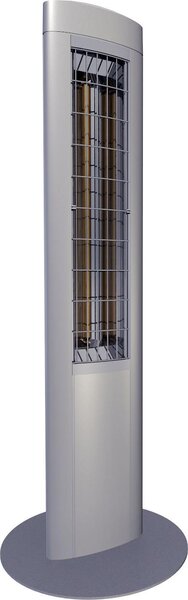 Faretto mobile a infrarossi Z1 con elevata sicurezza e design moderno, colore: titanio