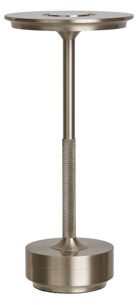 Lampada da tavolo LED argentata (altezza totale 28,5 cm) Lyneham – House Nordic