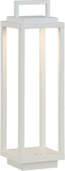 Lucande LED per esterni Mirina, bianco, batteria ricaricabile, touch dimmer