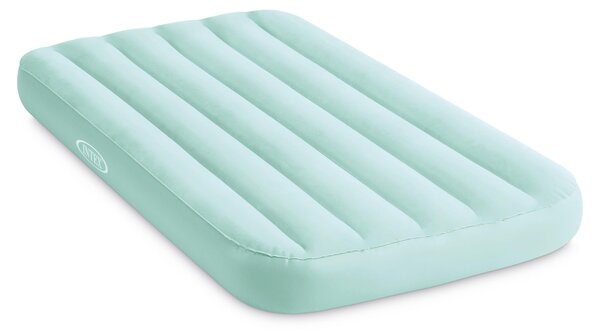 INTEX 66803NP - Materasso gonfiabile - Cozy Kidz (157x88x18 cm) - Materasso gonfiabile per ospiti, colore verde