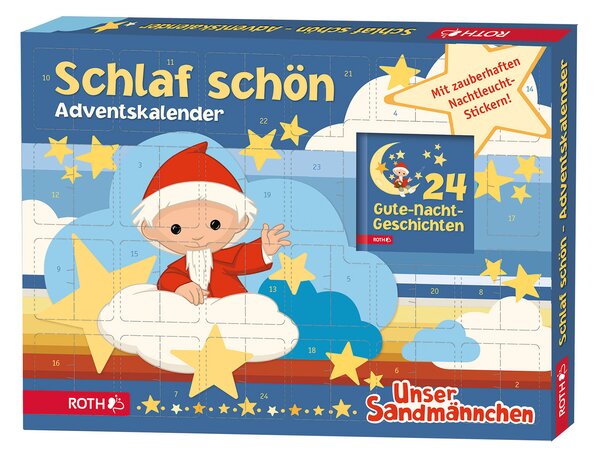 ROTH Dormire bene - Calendario dell'Avvento "Il nostro piccolo uomo della sabbia