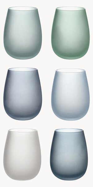 Set di 6 bicchieri Happy Hour