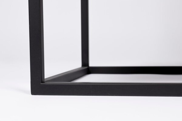 Cassettiera alta in rattan nero 80x100 cm Guuji - White Label