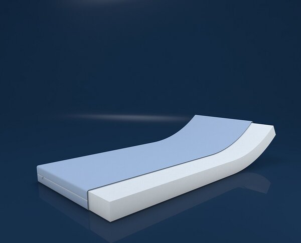 MSS e.K. Materasso wellness VitalFoam - 80 x 190 x 11 cm - H2