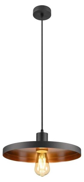 SLV 1010788 LALU® SET, lampada a sospensione, base E27, piastra 33, lunghezza sospensione 200 cm, 1 x max. 7,5 W, nero