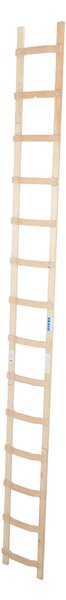 STABILO Scala da tetto in legno, 1x14 pioli, 804433
