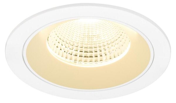 SLV 1009790 NUMINOS® L, plafoniera da incasso, 3000 K, 55°, IP20, rotonda, bianco