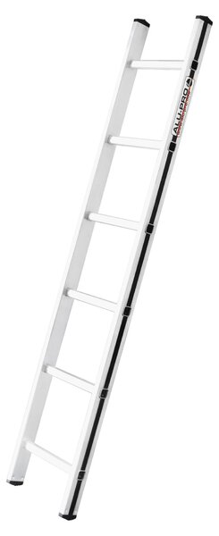 Scala a pioli Hymer Alu Pro, 6 pioli, lunghezza 1,73 m, altezza massima raggiungibile 2,73 m, peso 2,9 kg
