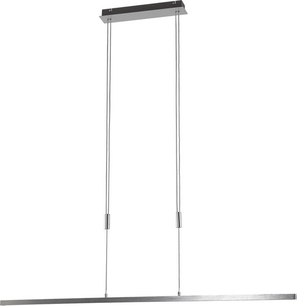 Lucande LED a sospensione Myron, touch dimmer, CCT, alluminio