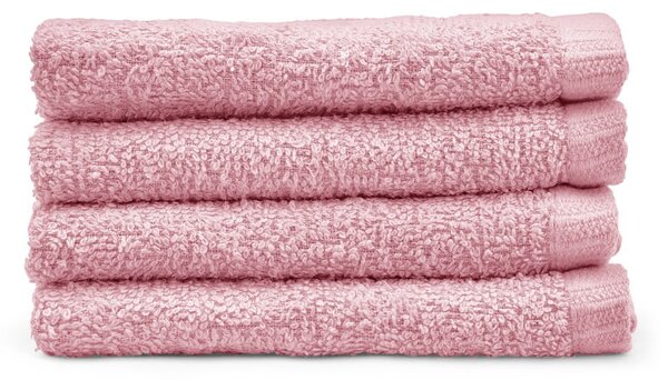 Set di asciugamani con asciugatura rapida rosa in cotone 4 pz 30x30 cm Quick Dry – Catherine Lansfield