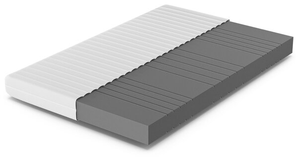 Materasso KSP-500 - L'originale - Materasso in schiuma fredda a 7 zone con rivestimento in fibra climatizzata lavabile, dimensioni: 120x200, grado di rigidità: H2