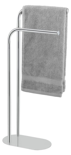 Stand portasciugamani color argento lucido in acciaio inox Levante – Wenko