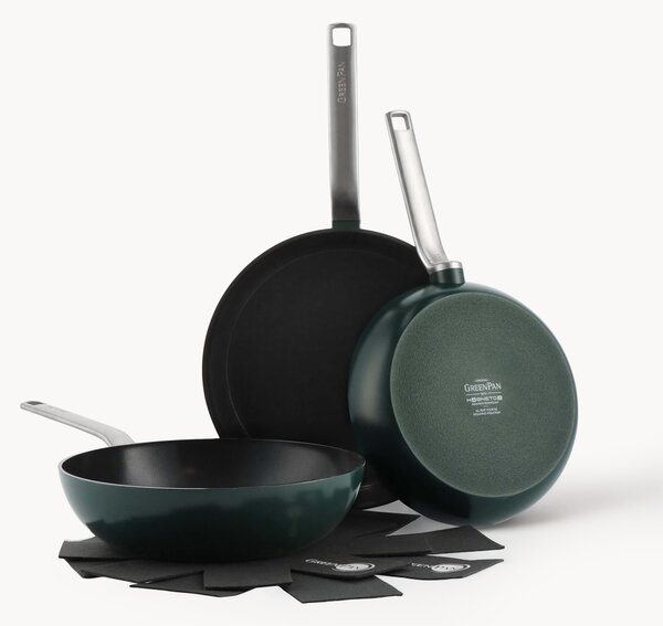 Set 3 padelle con rivestimento antiaderente Evolution