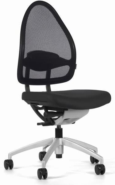Sedia girevole Open Base 10 nero