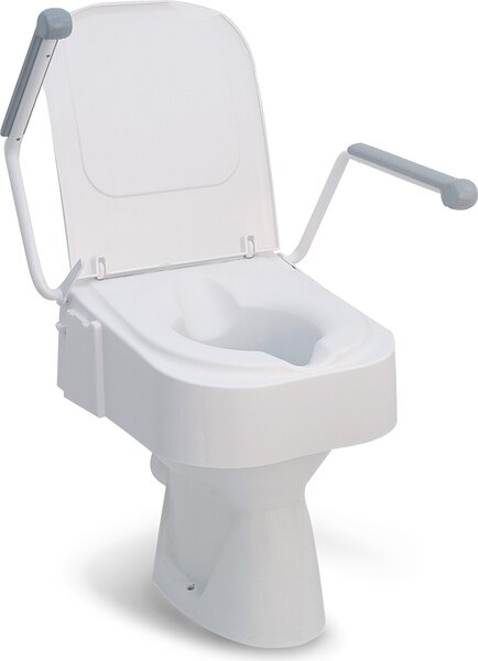 Sedile WC rialzato con braccioli/sedile WC rialzato XL
