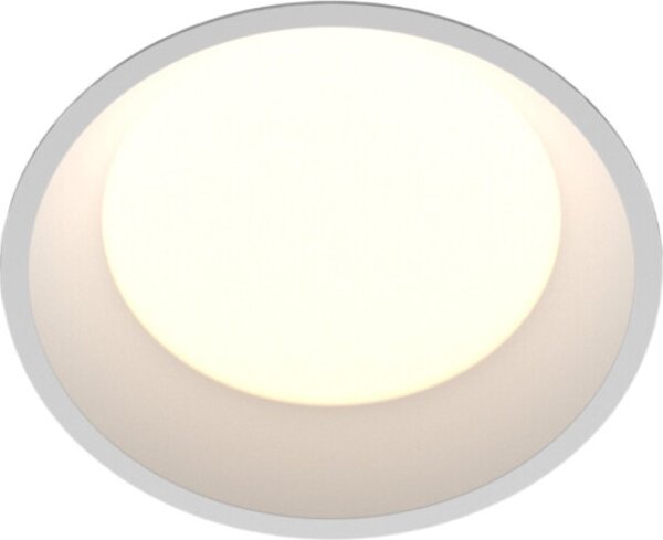 Apparecchio da incasso rotondo bianco per bagno IP44 LED 12W Finestra Maytoni