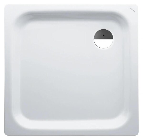 LAUFEN H2150110000401 DW PLATINA 800x800x65 in acciaio, lavabo