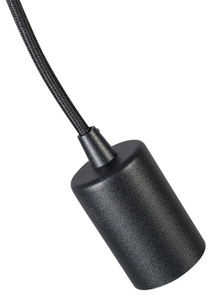 Lampada a sospensione smart nera con WiFi G95 - Facil