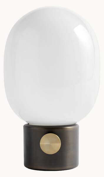 Lampada da tavolo piccola con luce regolabile JWDA, alt. 29 cm