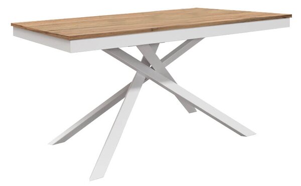 BETELGEUSE - tavolo da pranzo allungabile cm 80 x 120/160 x 77 h