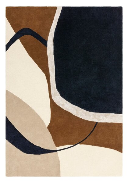 Tappeto in lana tessuto a mano color mattone 160x230 cm Matrix - Asiatic Carpets