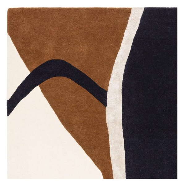 Tappeto in lana tessuto a mano color mattone 160x230 cm Matrix - Asiatic Carpets