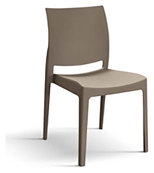 EVANGELINE - sedia moderna in polipropilene cm 46 x 54 x 80 h