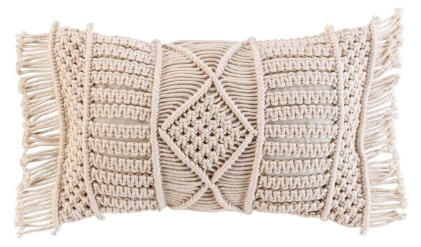 Cuscino decorativo 30x50 cm Macralina – douceur d'intérieur