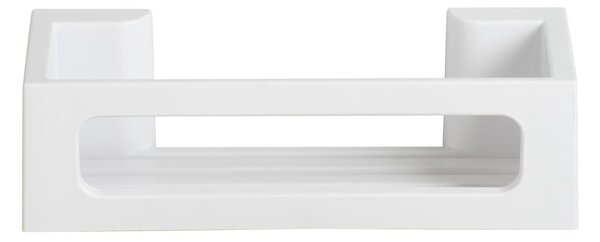 Mensola da bagno senza foratura bianco opaco in plastica con aggancio Turbo-loc Bralia – Wenko