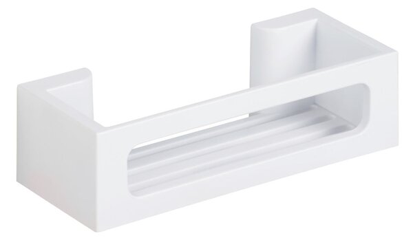 Mensola da bagno senza foratura bianco opaco in plastica con aggancio Turbo-loc Bralia – Wenko