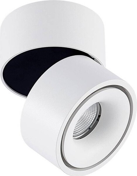 Faretto a soffitto Rotari, bianco, 1 luce, 946lm