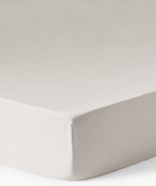 Lenzuolo con angoli topper in raso di cotone Comfort
