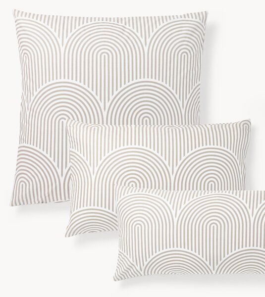 Federa in cotone con fantasia Arcs