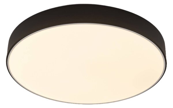 Lindby Plafoniera LED Simera, Ø 50 cm, nero, dimmerabile