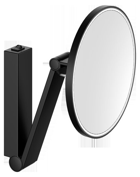 KEUCO iLook_move Miroir de soins de beauté, éclairé, rond, avec interrupteur à bascule, 1 couleur de lumière, 17612379004, 17612379004