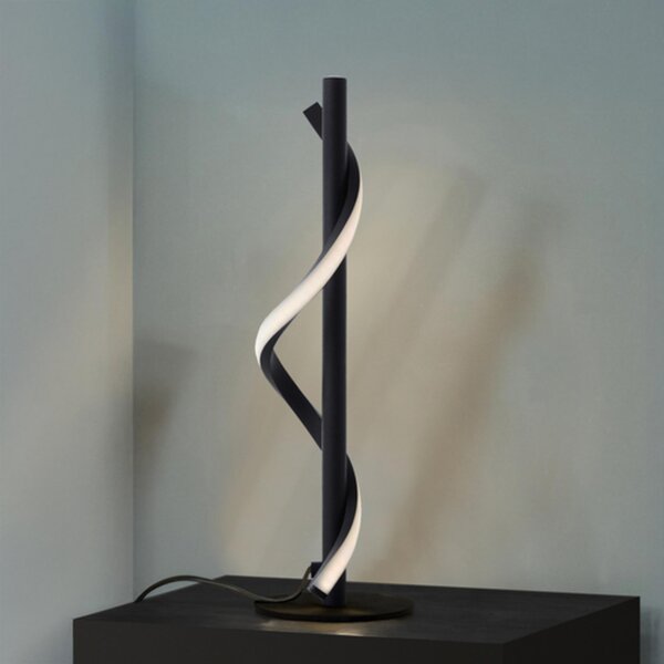 Lampada da tavolo a LED, altezza 40 cm, Ø 12 cm, 6,5 W, 700 lm, 4000 K, interruttore