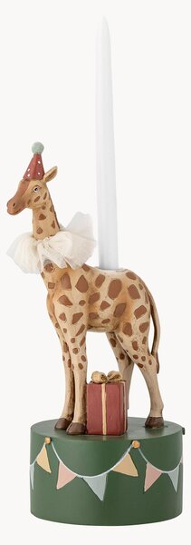 Portacandele a forma di giraffa Flor