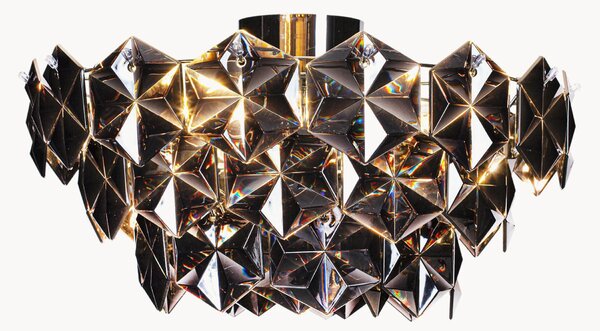 Plafoniera di design in vetro Monarque