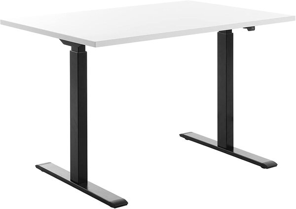 Topstar TTS12080SW Topstar E-Table höhenverstellbarer Schreibtisch weiß rechteckig