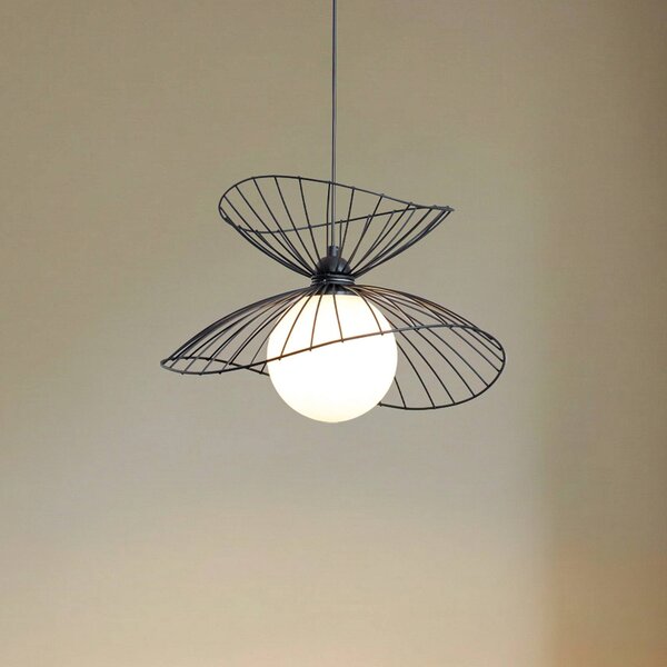 Lampada a sospensione Vertigo ROYALTECH, dimmerabile, Nero, Soggiorno / Sala da pranzo, Metallo, Lampada a sospensione